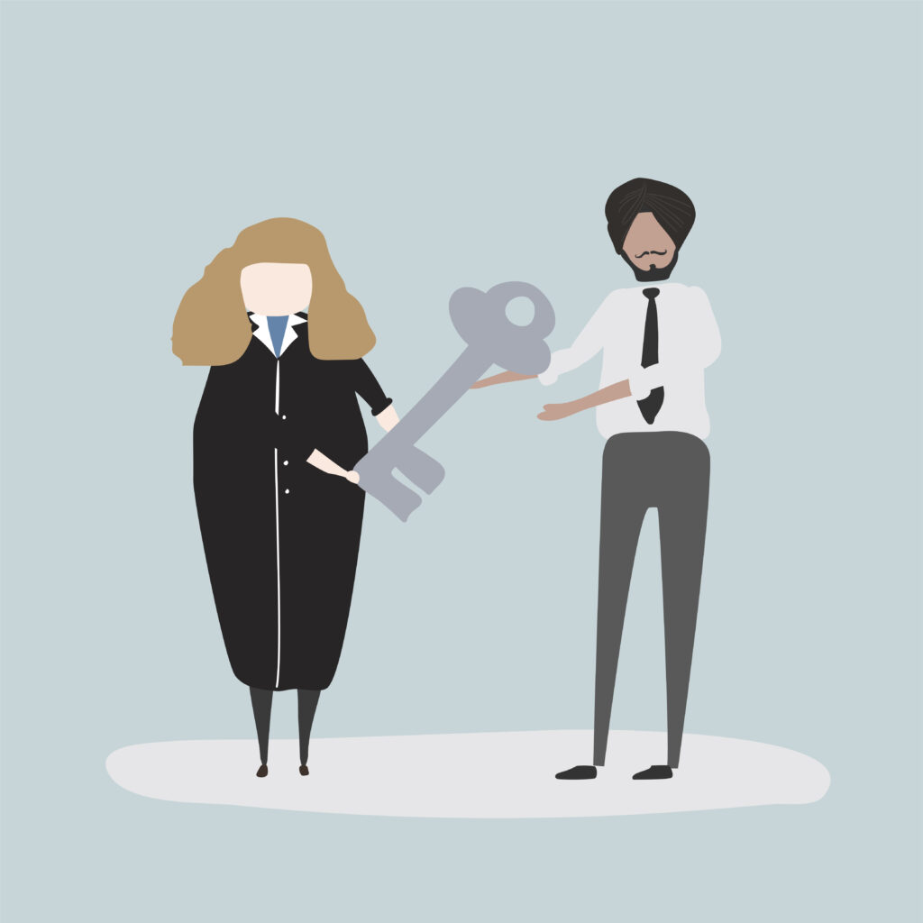 Vector collection of business people